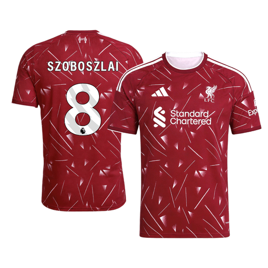 SZOBOSZLAI #8 Liverpool Home Soccer Jersey 26/27 Red