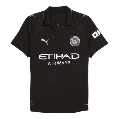Authentic REIJNDERS #4 Manchester City Away Soccer Jersey 2025/26