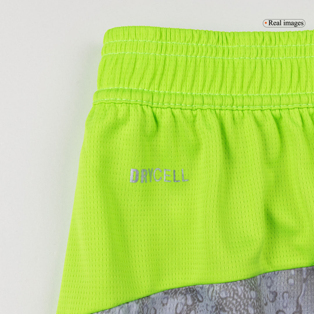 Manchester City Third Away Shorts 25/26 Gray