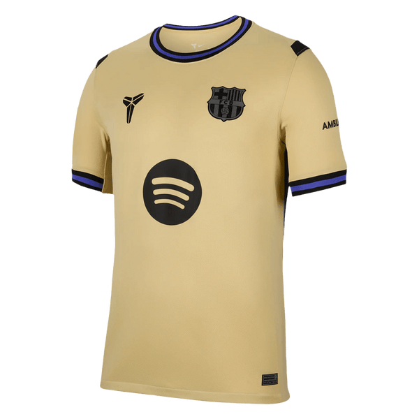 Barcelona Away Soccer Jersey 2025/26 Yellow