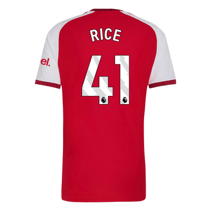 Authentic RICE #41 Arsenal Home Soccer Jersey 2026/27
