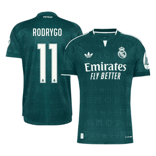 Authentic RODRYGO #11 Real Madrid Away Soccer Jersey 2026/27