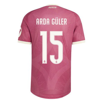 Authentic ARDA GÜLER #15 Real Madrid Third Away Soccer Jersey 2026/27
