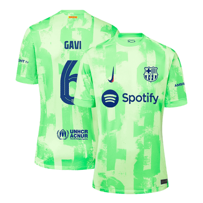 GAVI #6 Barcelona Third Away Soccer Jersey 2024/25 - UCL