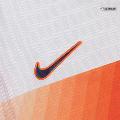 Authentic VIRGIL #4 Netherlands Away Soccer Jersey 2026
