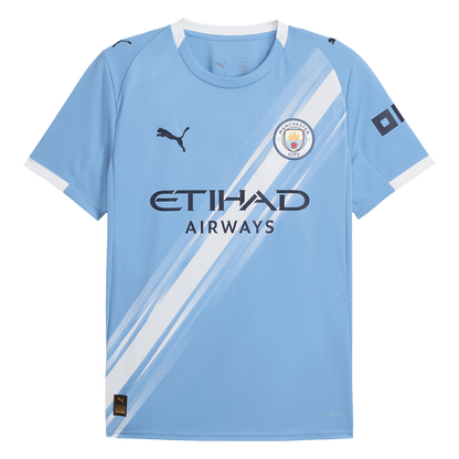 RODRIGO #16 Manchester City Home Soccer Jersey 2025/26 Blue - Club World Cup
