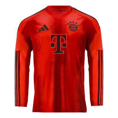 Bayern Munich Home Long Sleeve Soccer Jersey 2024/25
