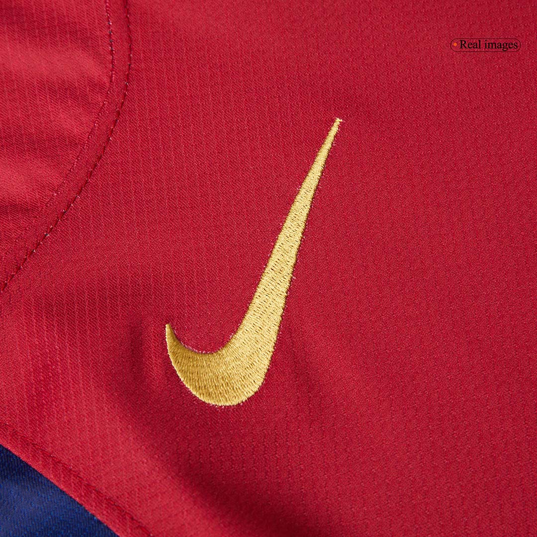 Barcelona Home Soccer Jersey 2024/25 - Spotify Logo Without Text