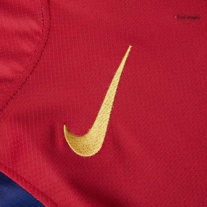 Barcelona Home Soccer Jersey 2024/25 - Spotify Logo Without Text