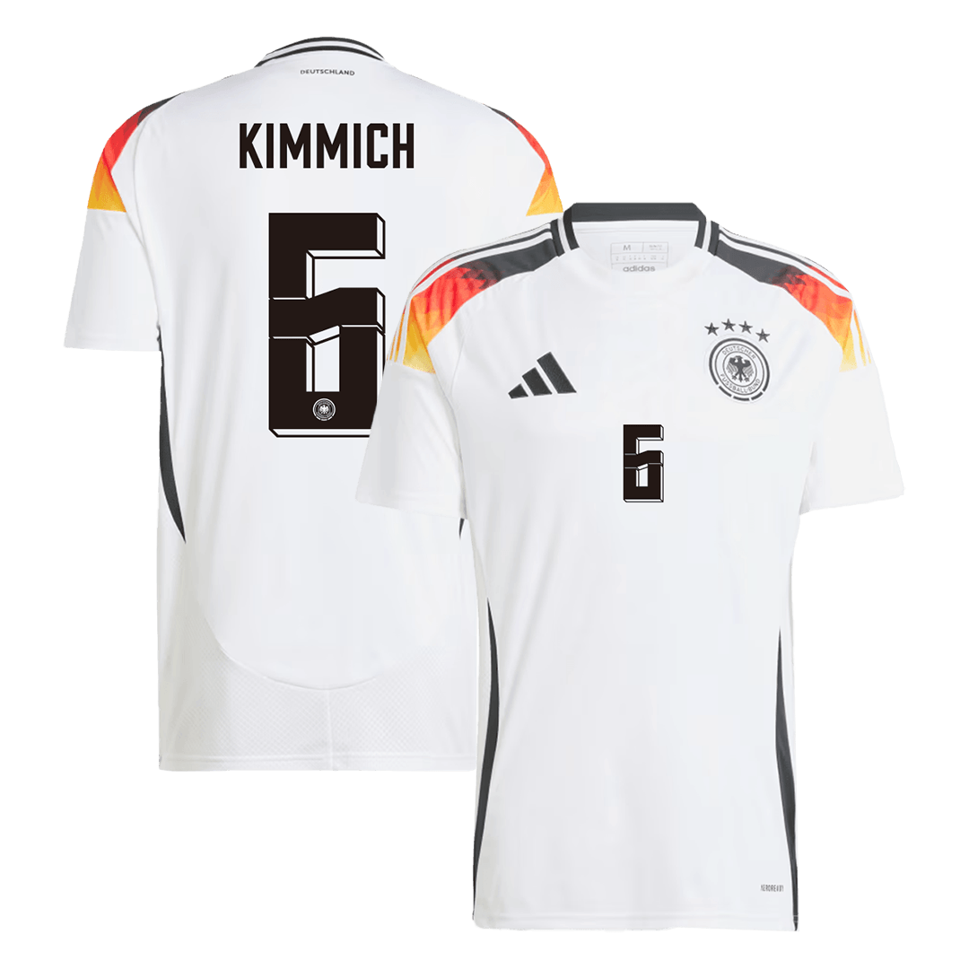 KIMMICH #6 Germany Home Soccer Jersey Euro 2024