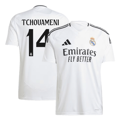 TCHOUAMENI #14 Real Madrid Home football shirt 2024/25