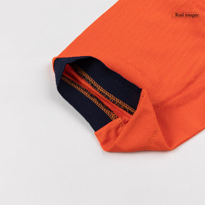 Authentic VIRGIL #4 Netherlands Home Soccer Jersey 2026