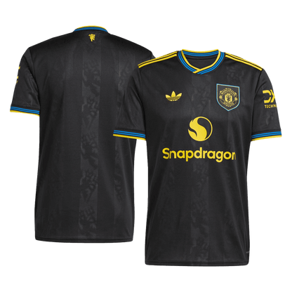 Manchester United Third Away Soccer Jersey 2025/26 Black