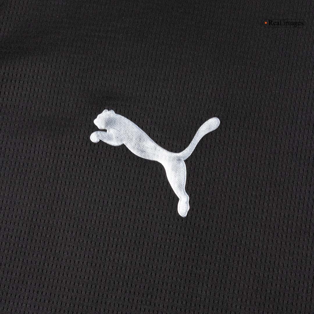 25/26 Manchester City Away Long Sleeve Soccer Jersey Black