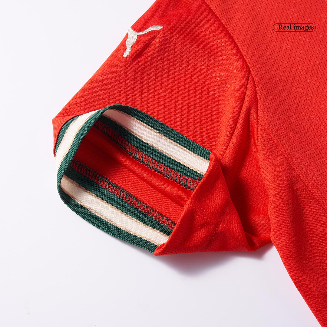 RONALDO #7 Women's Portugal Home Soccer Jersey 2025 Red