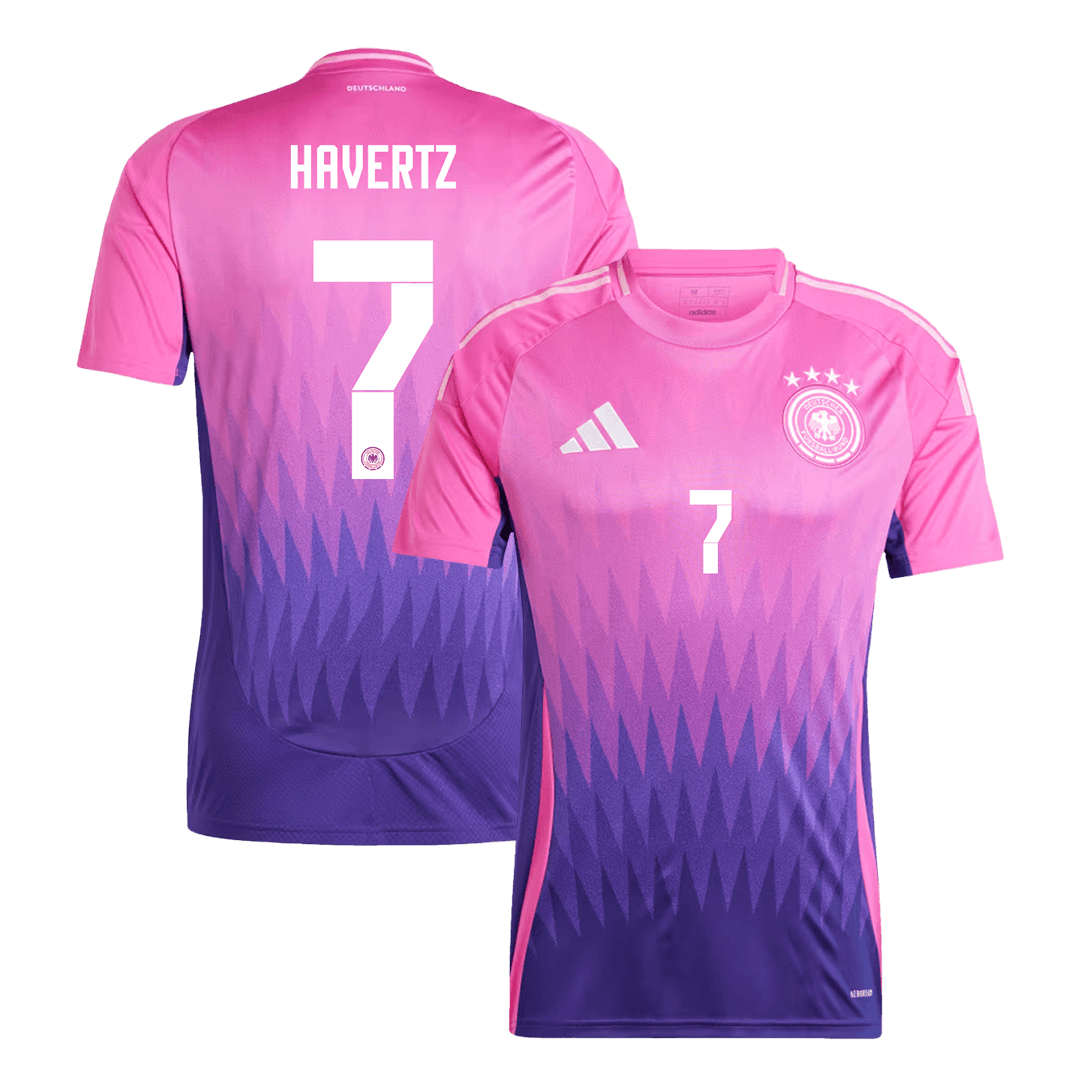 HAVERTZ #7 Germany Away Soccer Jersey Euro 2024