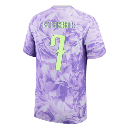Authentic HEUNGMIN #7 South Korea Away Soccer Jersey 2026