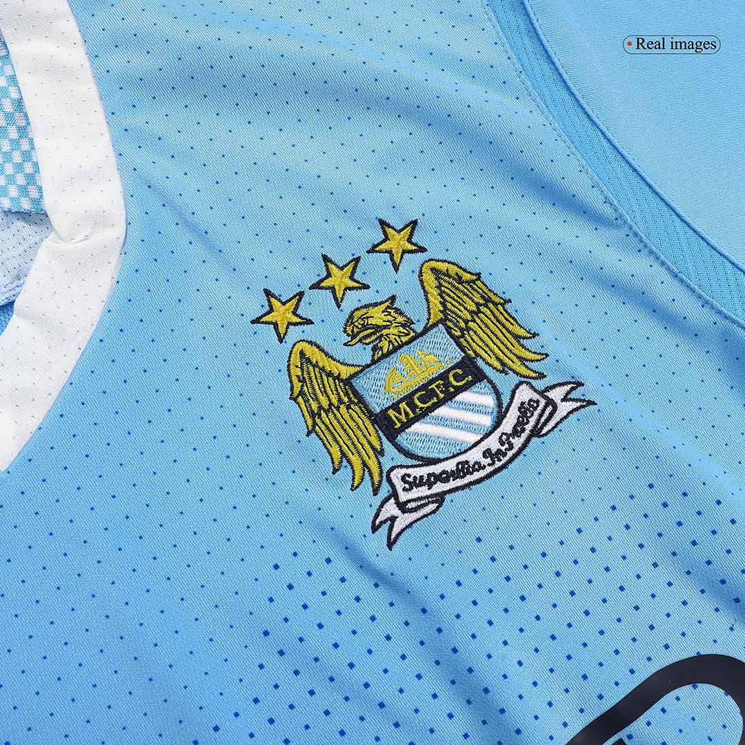 11/12 Manchester City Home Blue Retro Soccer Jerseys Shirt