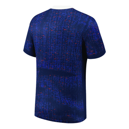 Men's France Home Soccer Jersey 2025 Blue - Women's Euro