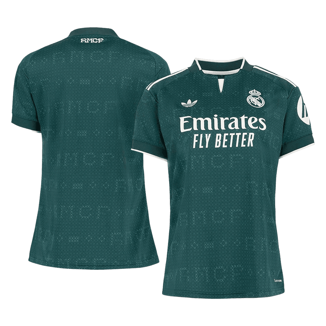 Women's Real Madrid Away Soccer Jersey 2026/27 Green