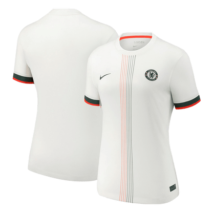 Women's Chelsea Away Soccer Jersey 2025/26 White