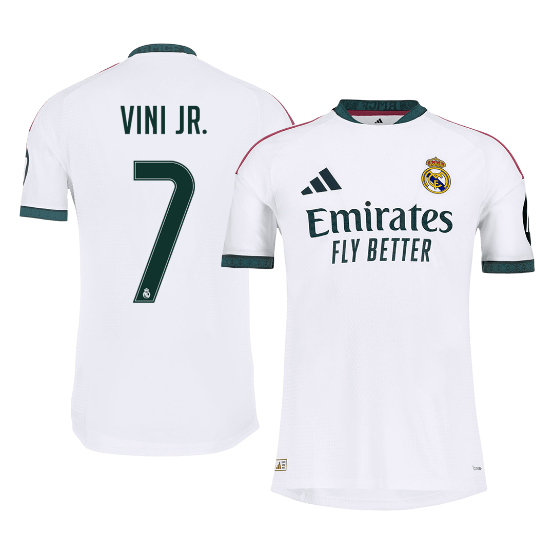 Player Version VINI JR. #7 Real Madrid Home Football Jersey 2026/27