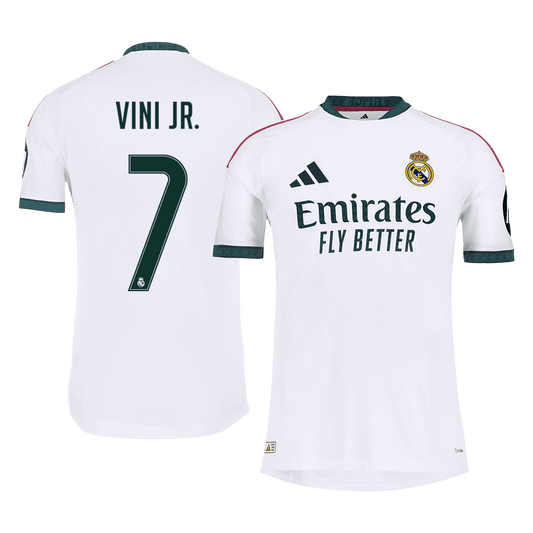 Authentic VINI JR. #7 Real Madrid Home Soccer Jersey 2026/27