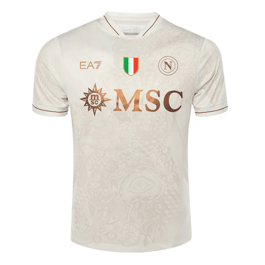 Napoli Away Soccer Jersey 2025/26 Sand