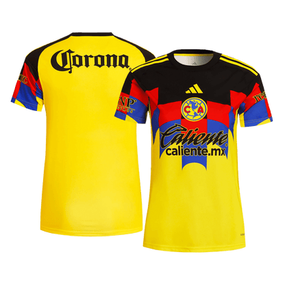 Women's Club America Home Soccer Jersey 2025/26 Yellow