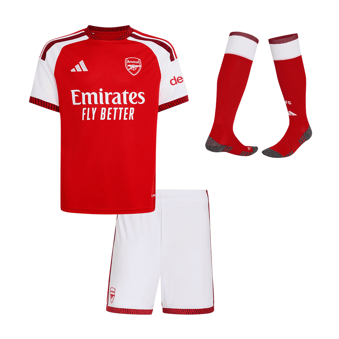 Kids Arsenal Home Full Kit (Jersey+Shorts+Socks) 2026/27 Red