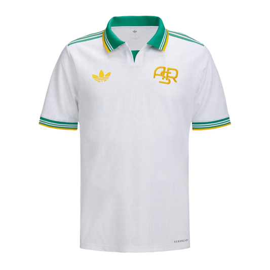 Roma Third Away Soccer Jersey 2025/26 White