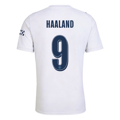 HAALAND #9 Manchester City Third Soccer Jersey 2026/27 White - UCL