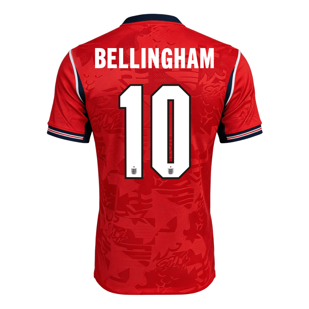 BELLINGHAM #10 England Away Soccer Jersey World Cup 2026 Red