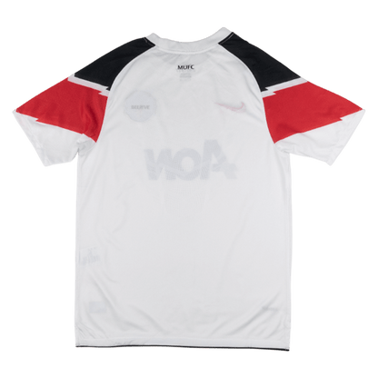 Retro 10/11 Manchester United Away Soccer Jersey White
