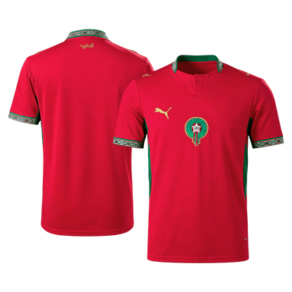Morocco Home Football Shirt World Cup 2026 Red