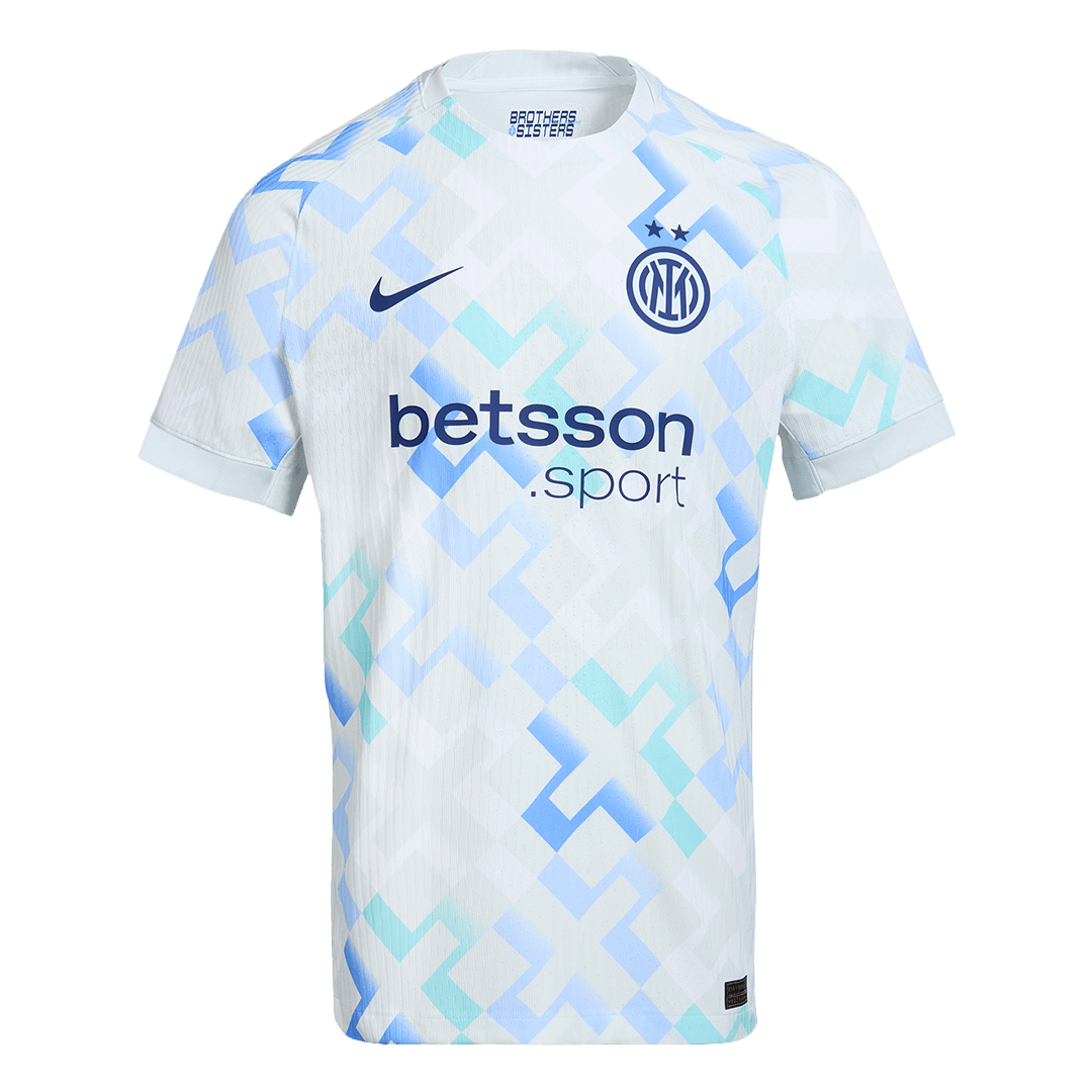Authentic Inter Milan Away Soccer Jersey 2025/26 Blue