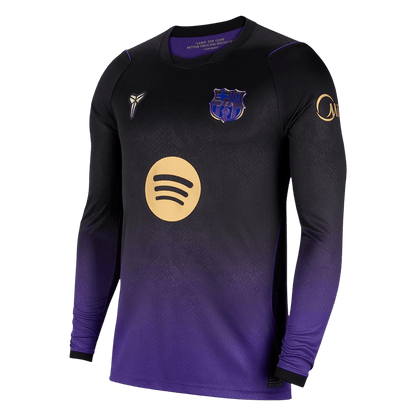 Barcelona x Kobe Bryant Away Long Sleeve Soccer Jersey 2026/27 Purple