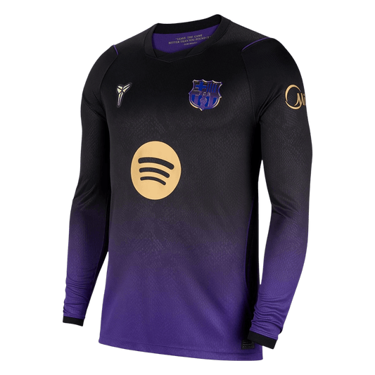 Barcelona x Kobe Bryant Away Long Sleeve Soccer Jersey 2026/27 Purple