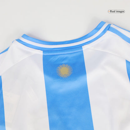 J.ALVAREZ #9 Argentina Home Soccer Jersey 2024