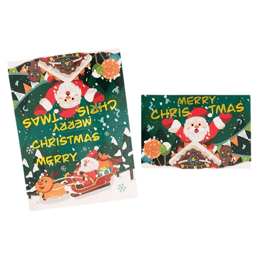 Custom Christmas Card – Santa Claus – Personalized Message