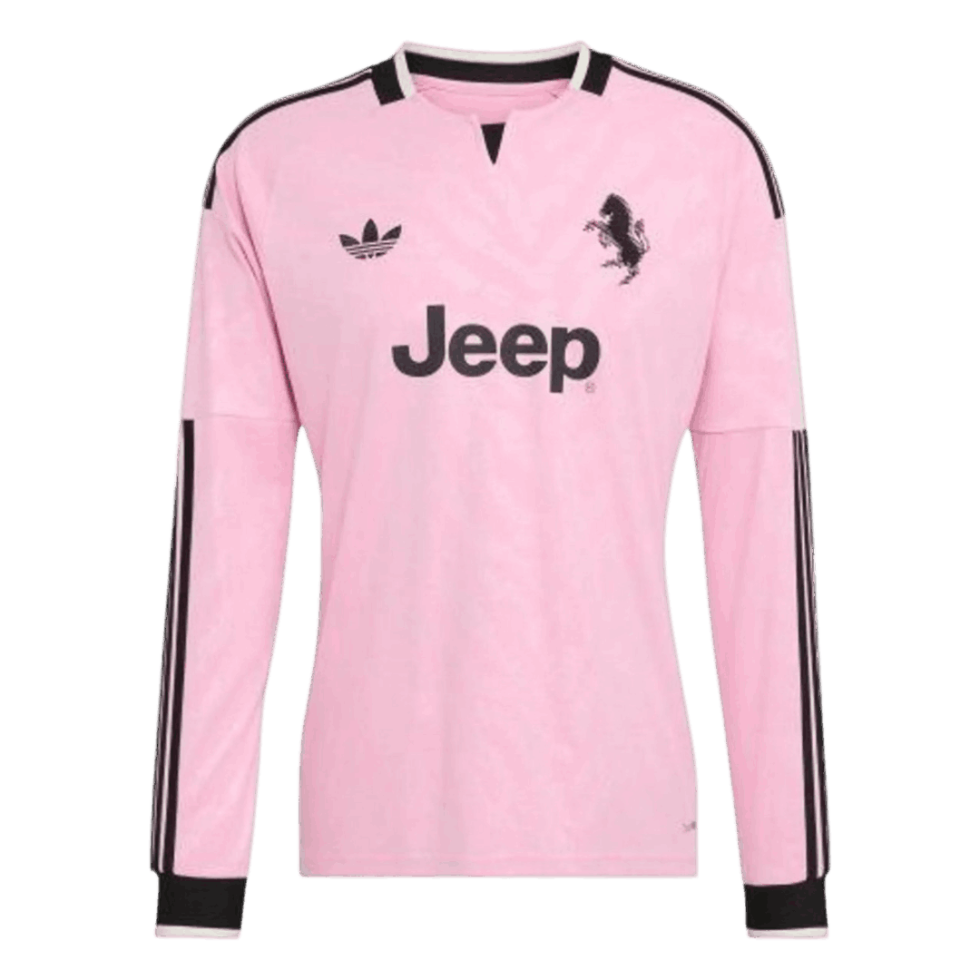 Juventus Away Long Sleeve Soccer Jersey 2026/27 Pink