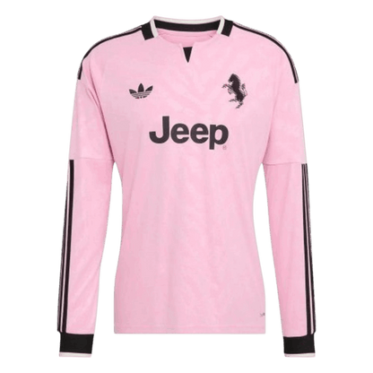 Juventus Away Long Sleeve Soccer Jersey 2026/27 Pink