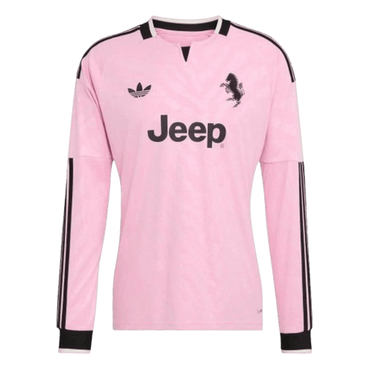 Juventus Away Long Sleeve Soccer Jersey 2026/27 Pink