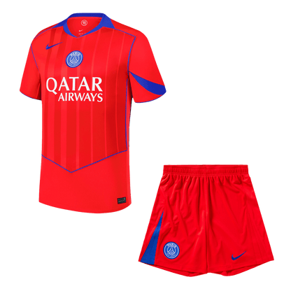 PSG Third Away Soccer Jersey Kit(Jersey+Shorts) 2025/26