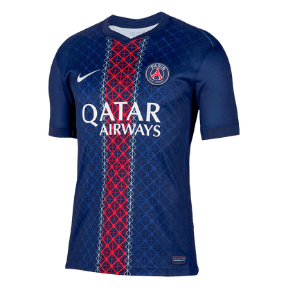 B.BARCOLA #29 PSG Home Soccer Jersey 2025/26 Navy