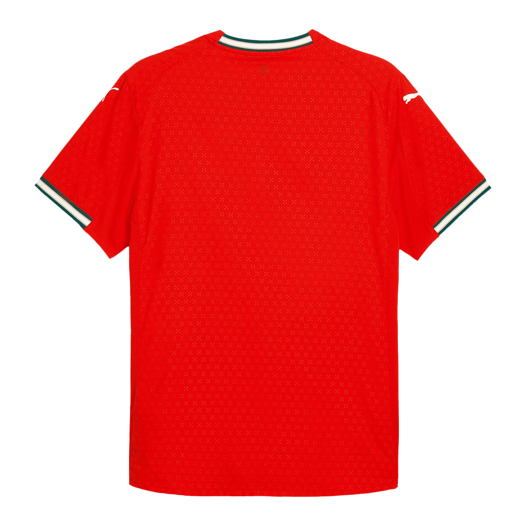 Authentic Portugal Home Soccer Jersey 2025 Red