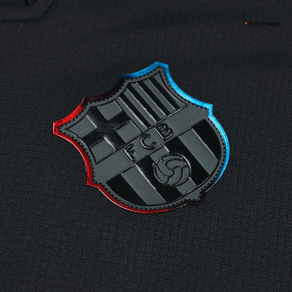Barcelona X Travis Scott Away Soccer Jersey 2024/25 Black