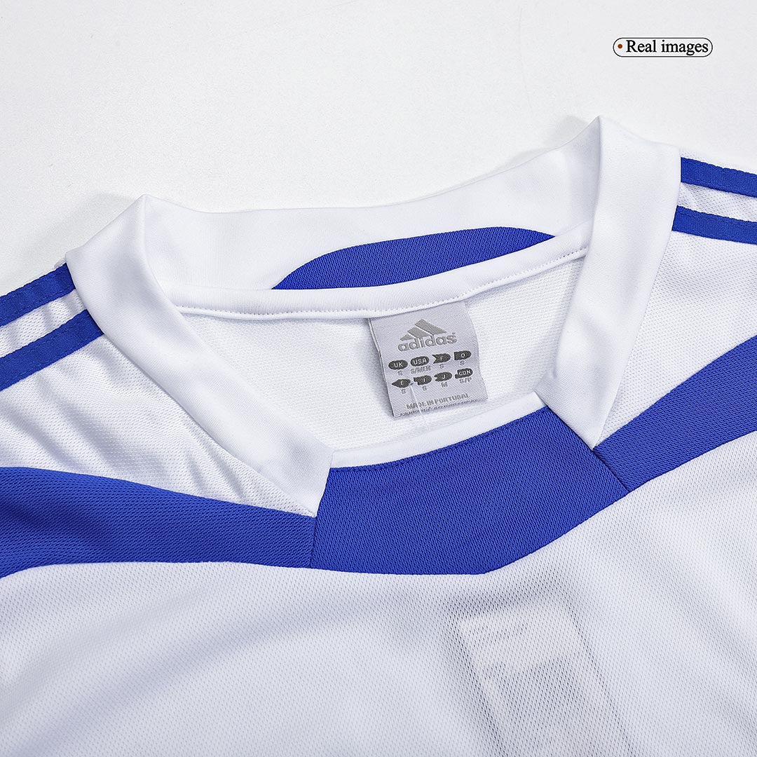 Men Retro Fan Version Greece Away Soccer Jersey Euro Cup 2004 White