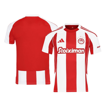 Olympiacos Home Soccer Jersey 2025/26 Red&White