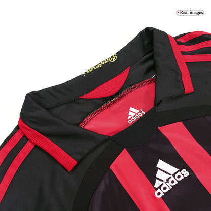 Retro 2006/07 AC Milan Home Long Sleeve Soccer Jersey